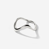 Tides Ring Silber