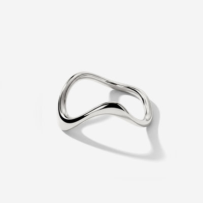 Tides Ring Silber