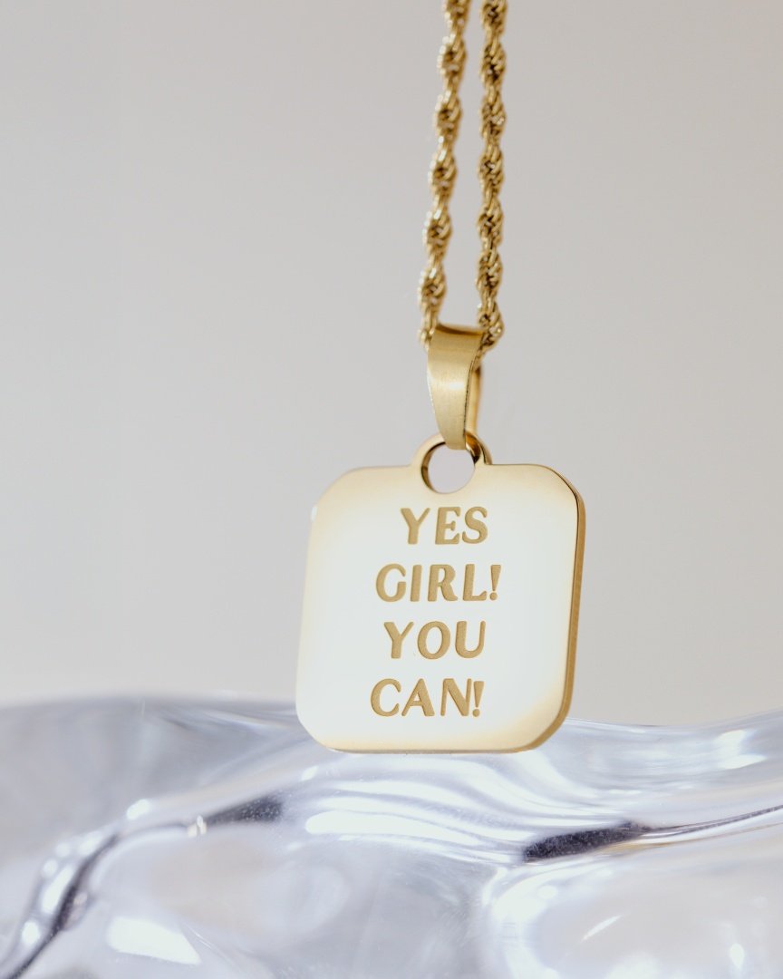 Yes girl! You can! Collana Argento