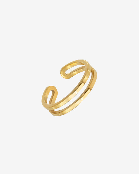 Anello da piede Double Oro