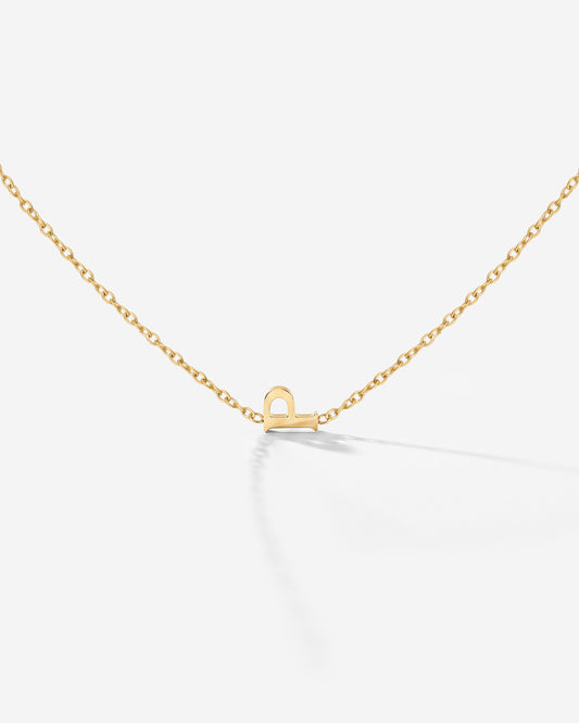 Tiny Letter Necklace