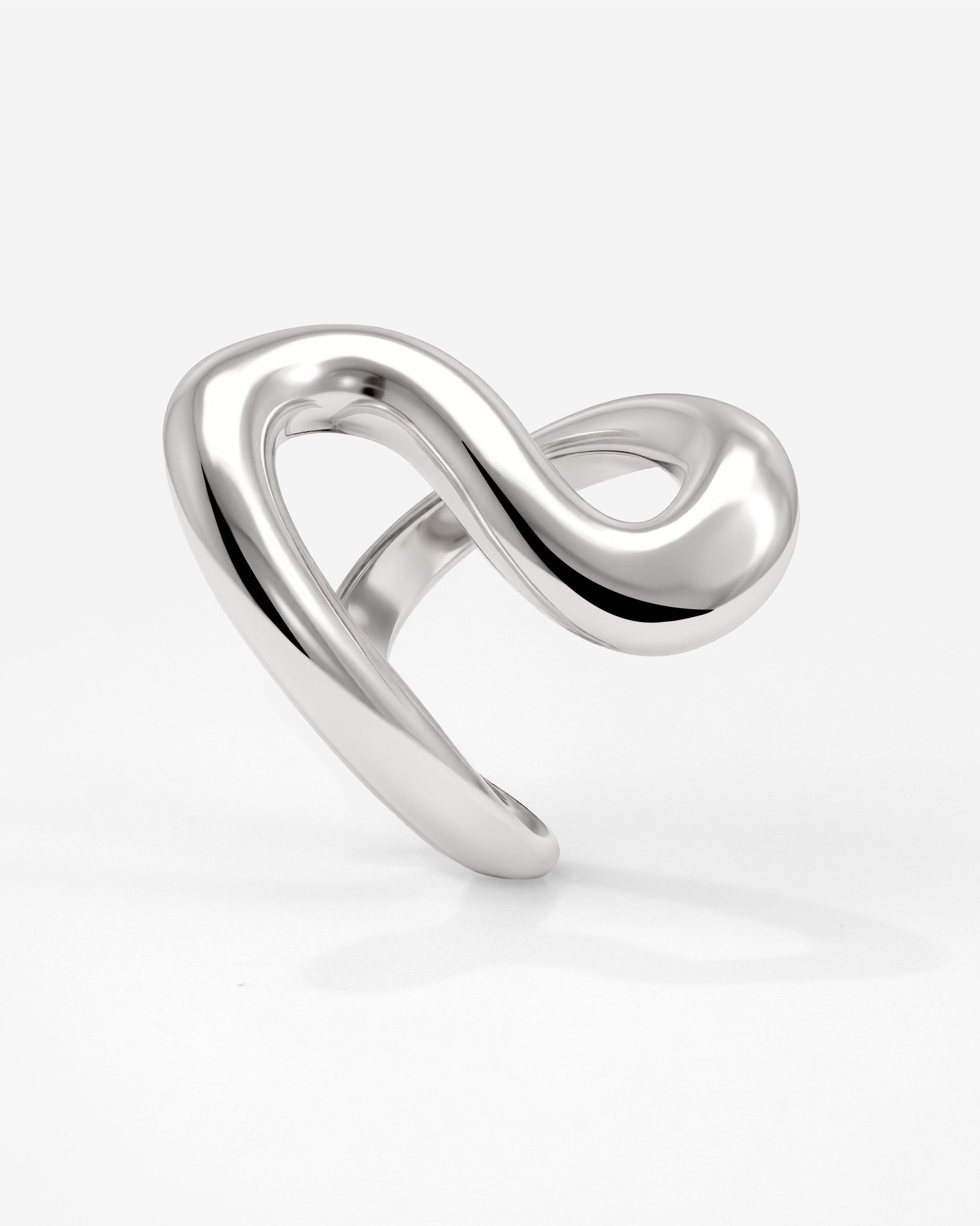 Coiled Anello Argento