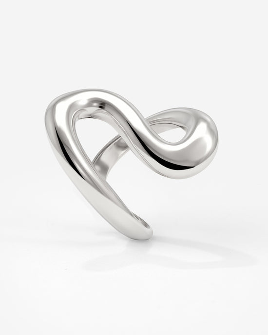 Coiled Anello Argento