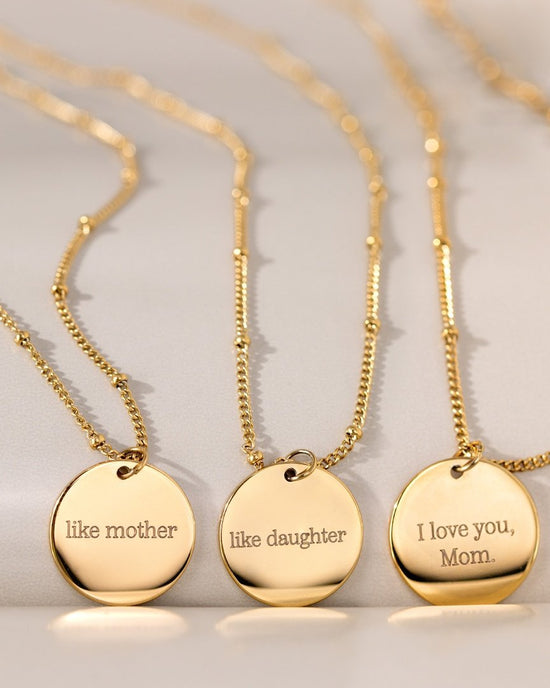 Mother & Daughter Collana Argento