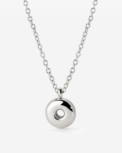 Bubble Letter Collana Argento