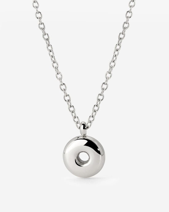 Bubble Letter Collana Argento