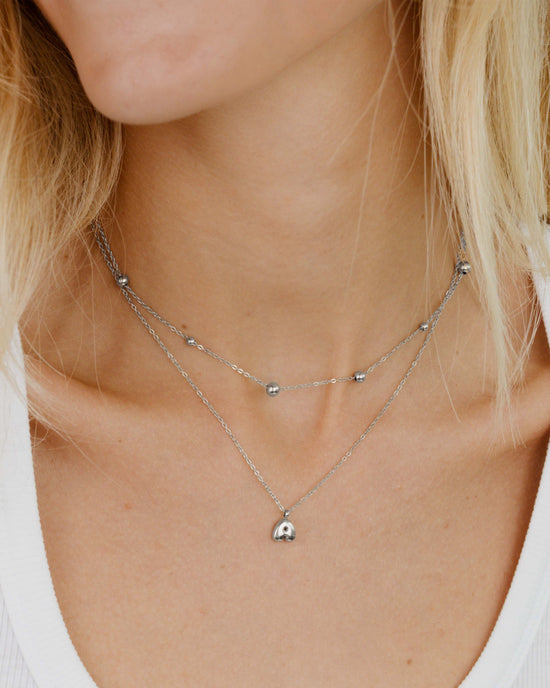 Infinite Beads Collana Argento