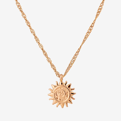 Free Sunny Swirl Collana Oro Rosa