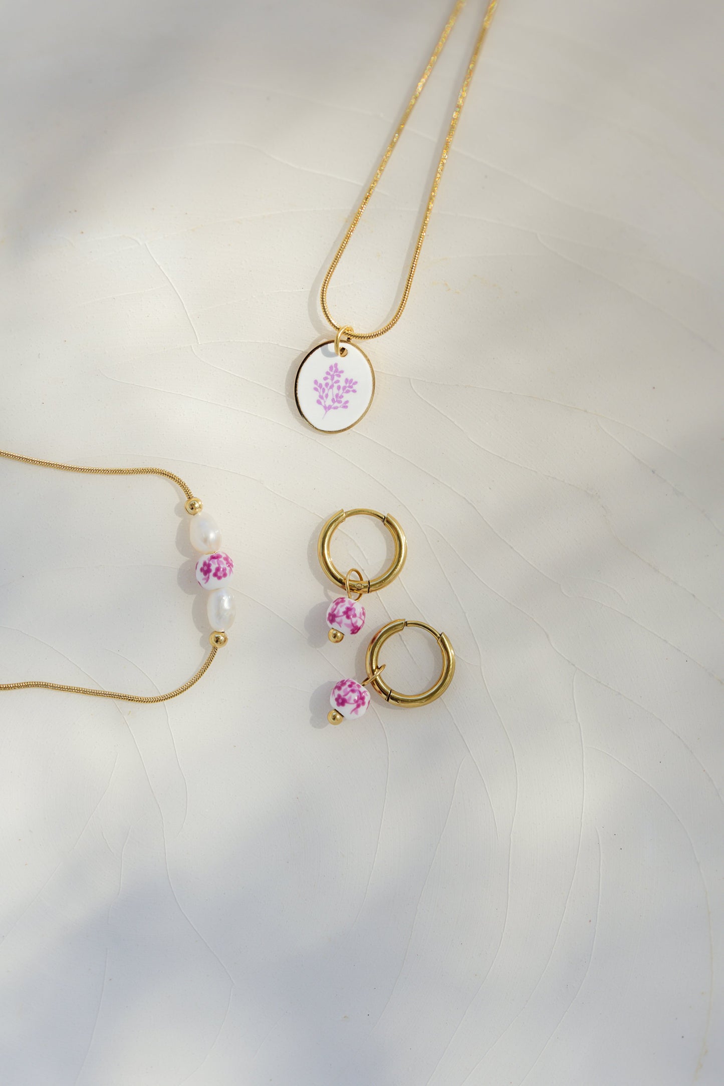 Painted Pink Collana