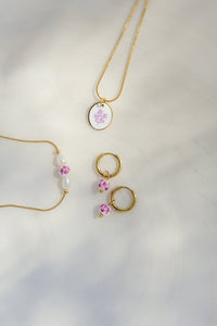 Painted Pink Collana