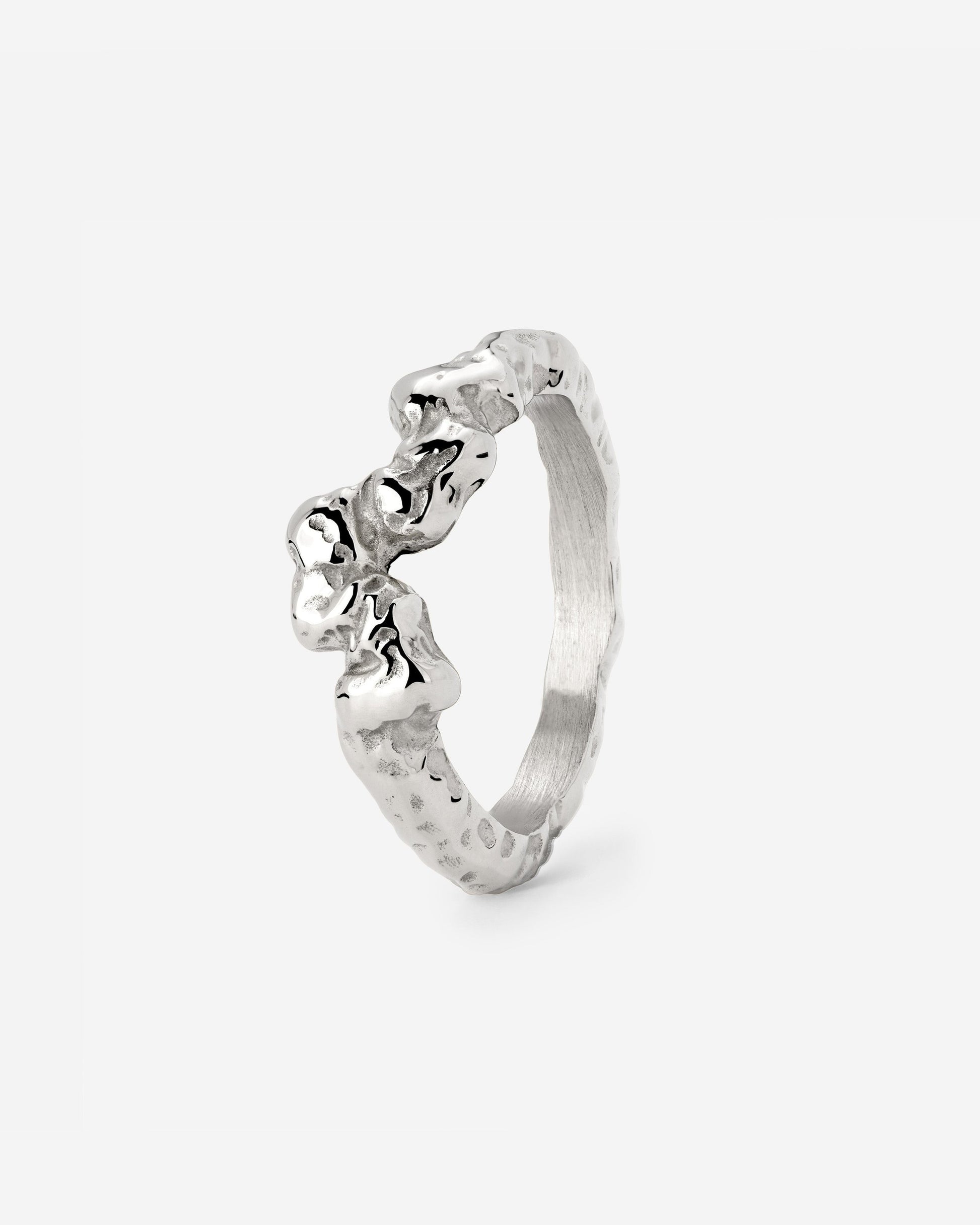 Reef's Whisper Anello Argento