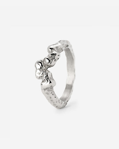 Reef's Whisper Anello Argento