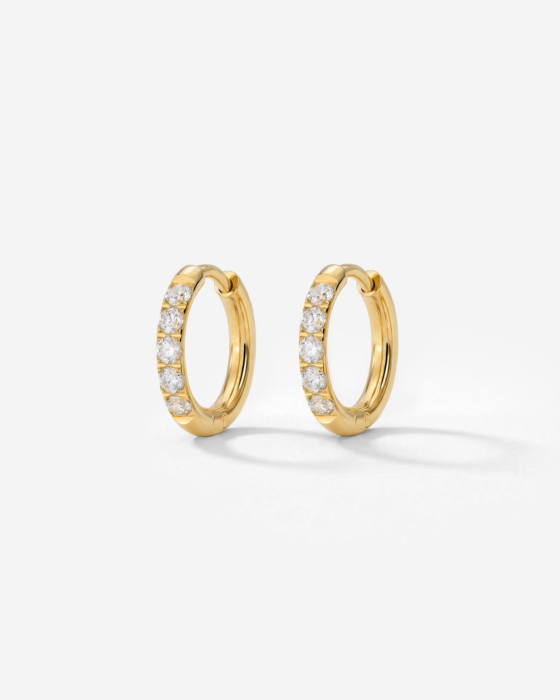 Glimmer Hoops Baby Oro