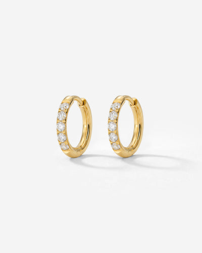Glimmer Hoops Baby Oro