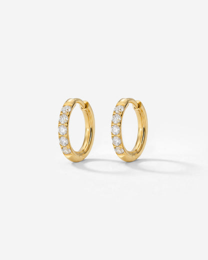 Glimmer Hoops Baby Oro