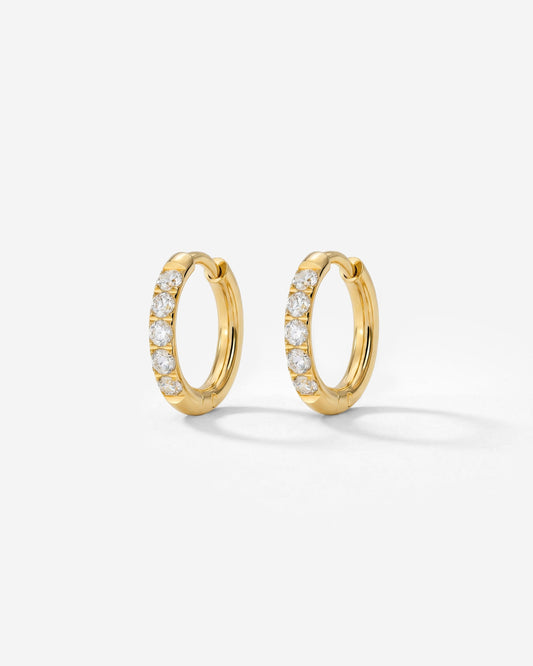 Glimmer Hoops Baby Oro