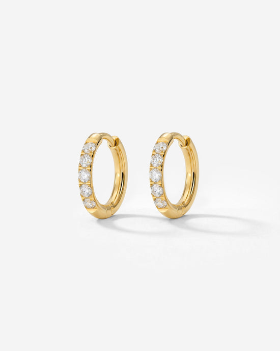 Glimmer Hoops Baby Oro