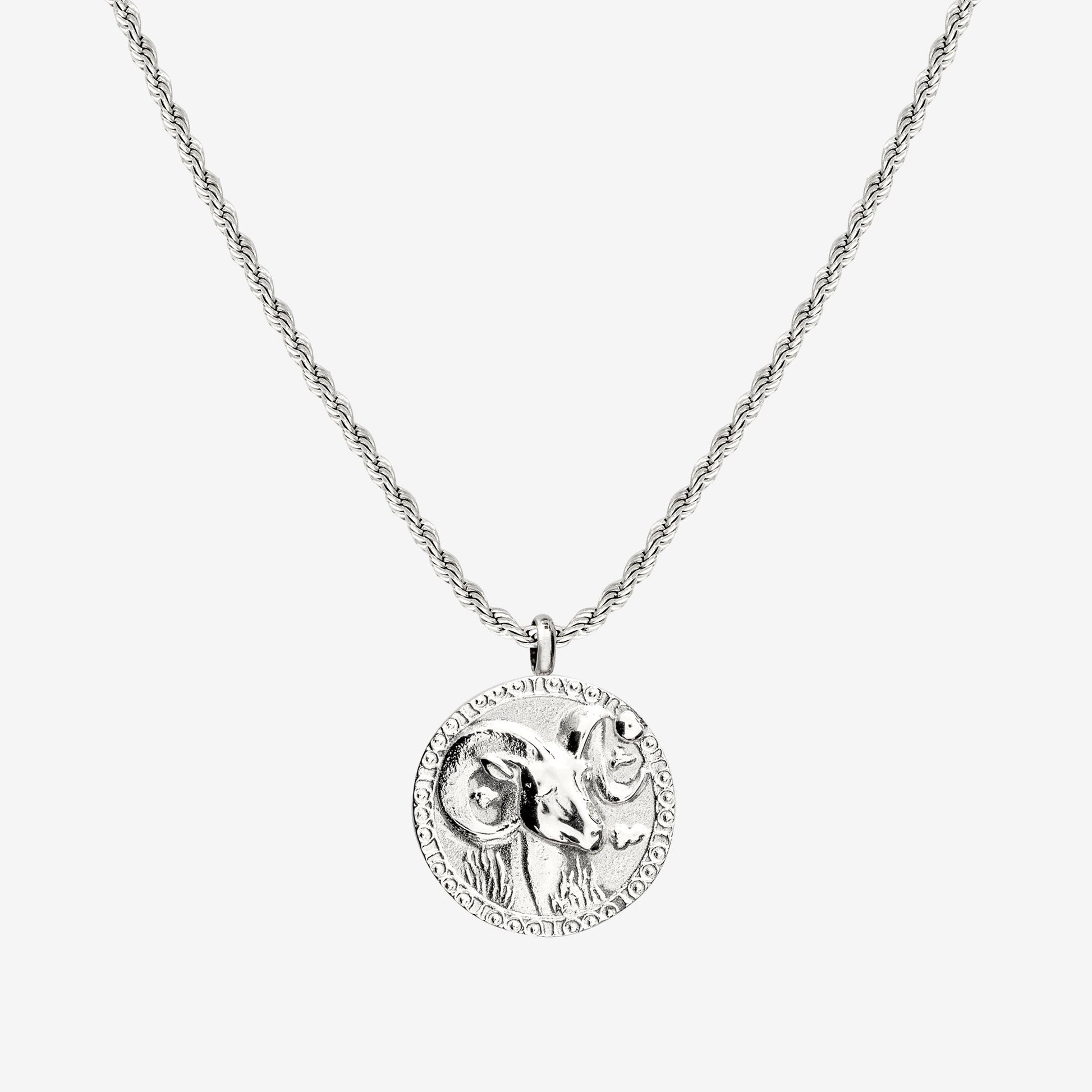 Zodiac Sign Collana Argento
