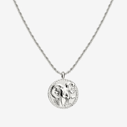 Zodiac Sign Collana Argento