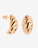Bold Croissant Orecchini Oro Rosa
