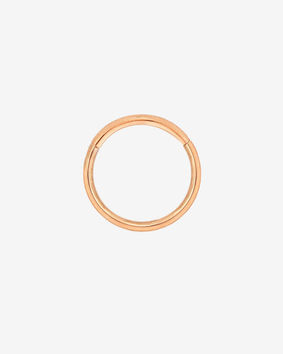 Basic Click Piercing Oro Rosa