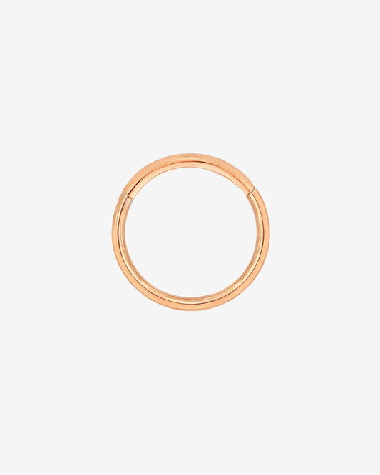 Basic Click Piercing Oro Rosa