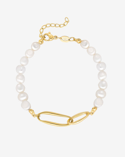 Fluidity Pearl Bracciale Oro