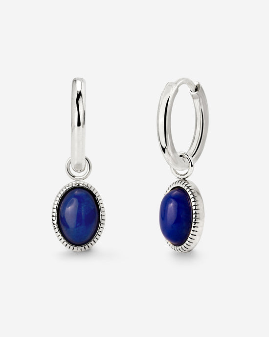 Deep Sea Hoop Set Small Argento