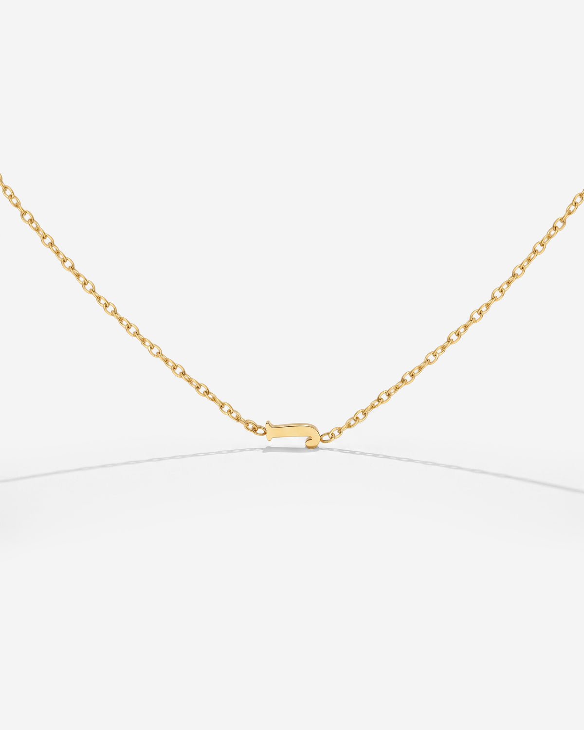 Tiny Letter Necklace