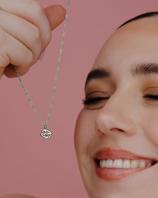 Cancer Bubble Collana Argento