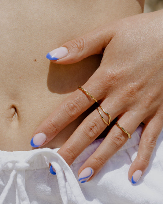 Flowing Anello Oro