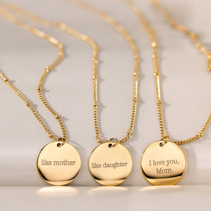 Mother & Daughter Collana Argento