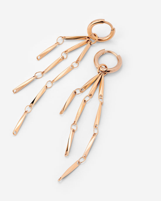 Wind Chime Hoop Set Baby Oro Rosa