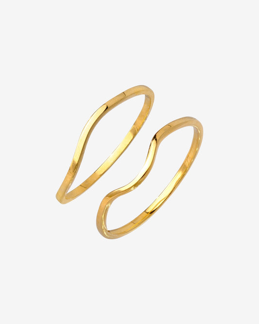 Skinny Dip Anello Duo Oro