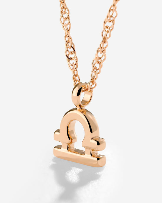Libra Bubble Collana Oro Rosa