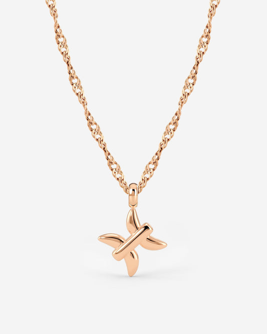 Pisces Bubble Collana Oro Rosa