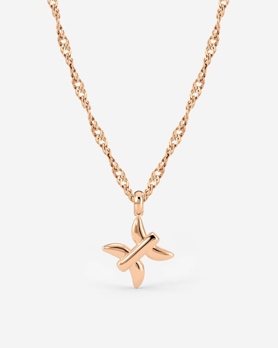 Pisces Bubble Collana Oro Rosa