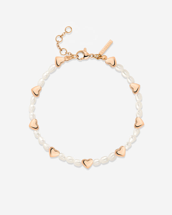 Love Pearls Bracciale Oro Rosa