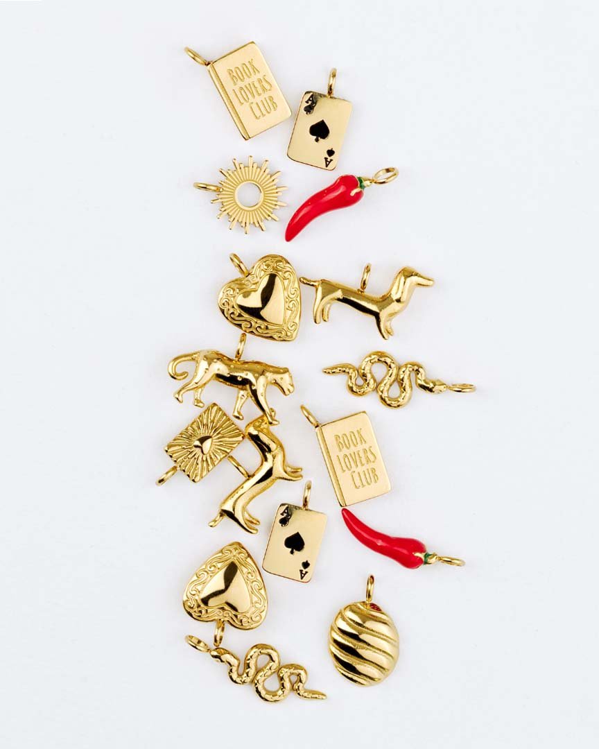 Singapore Chain Charm Collana Set