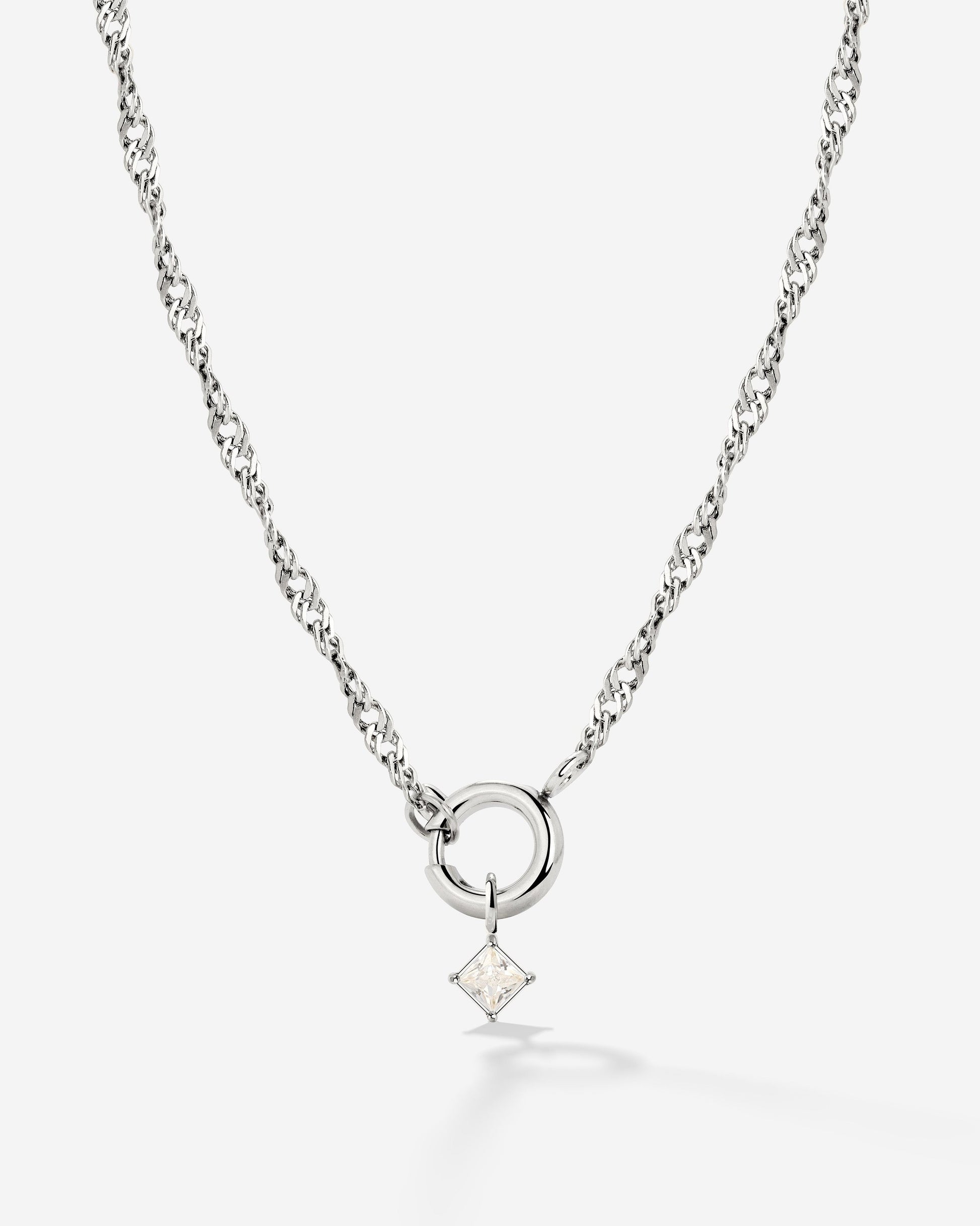North Star Singapore Chain Collana Set Argento
