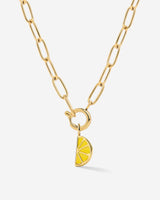 Zesty Oval Links Collana Set Oro