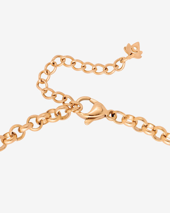 Twisted Donut Collana Oro Rosa