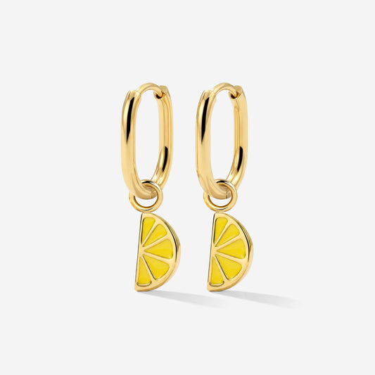 Zesty Oval Hoop Set Baby Oro