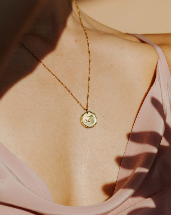 Zodiac Collana - Sagittario Oro