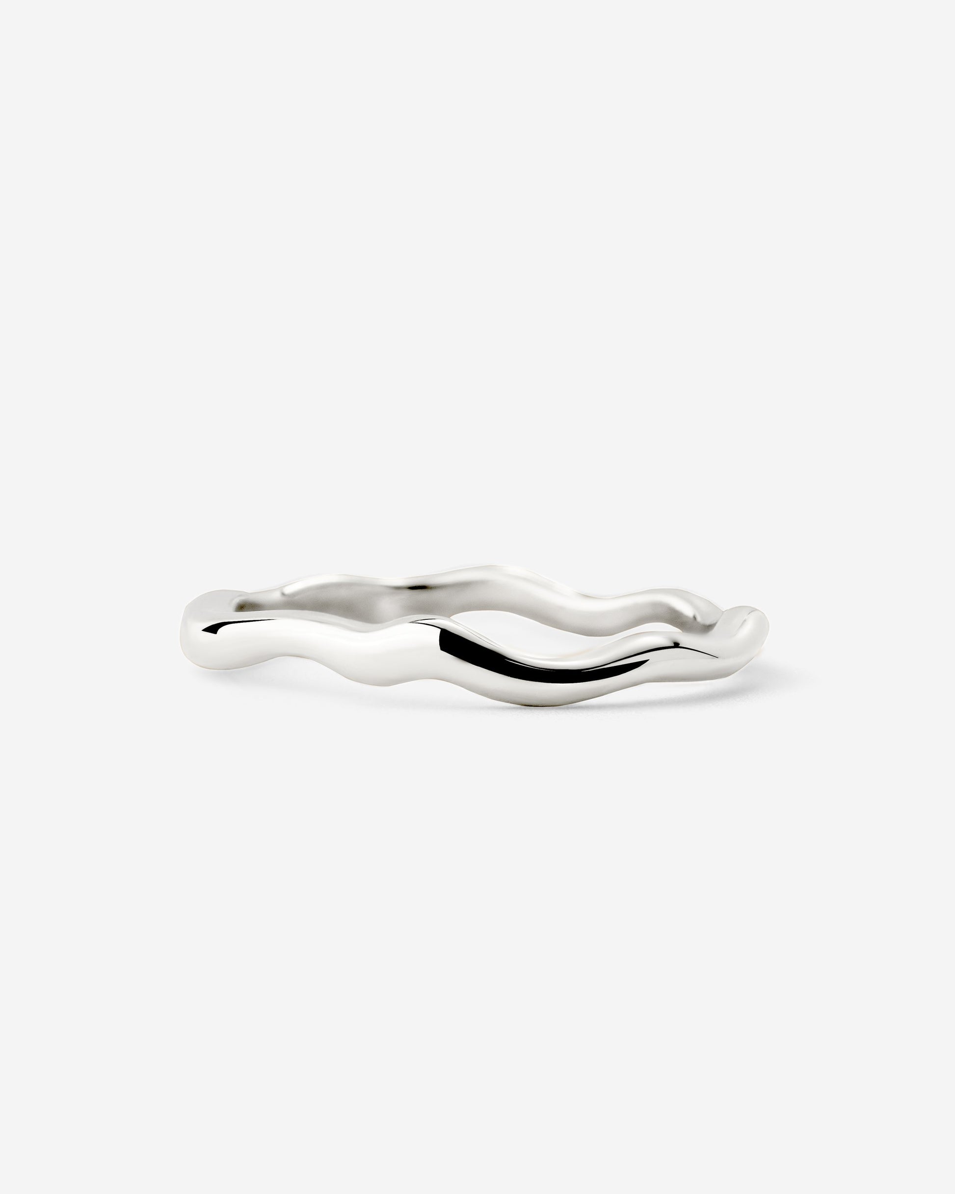 Flowing Anello Argento chiaro