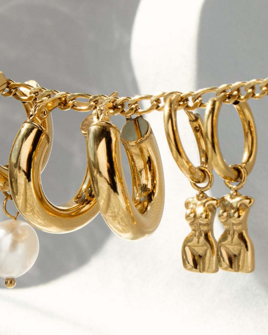 Love Your Body Hoop Set Oro