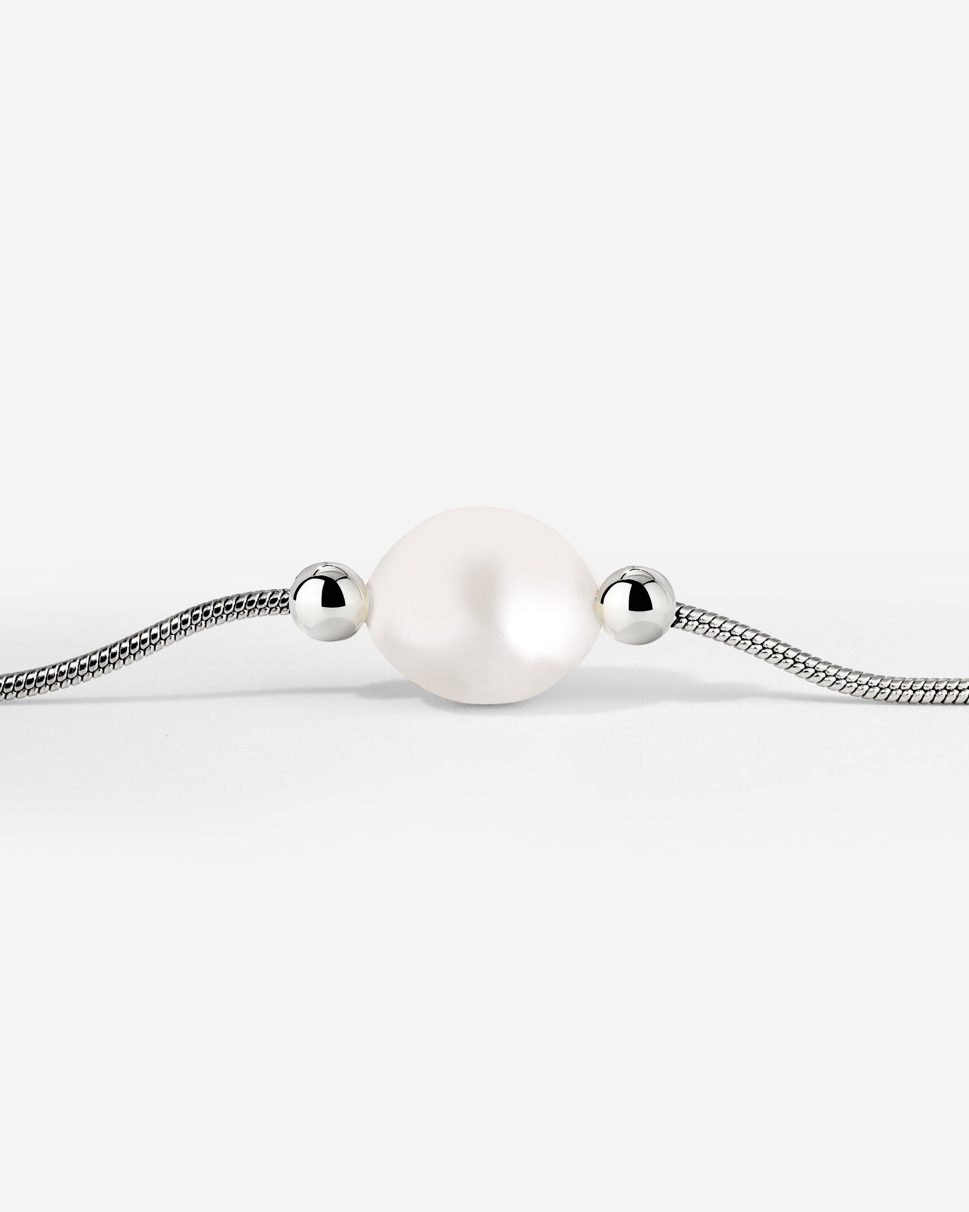 Minimalist Pearl Bundle Argento
