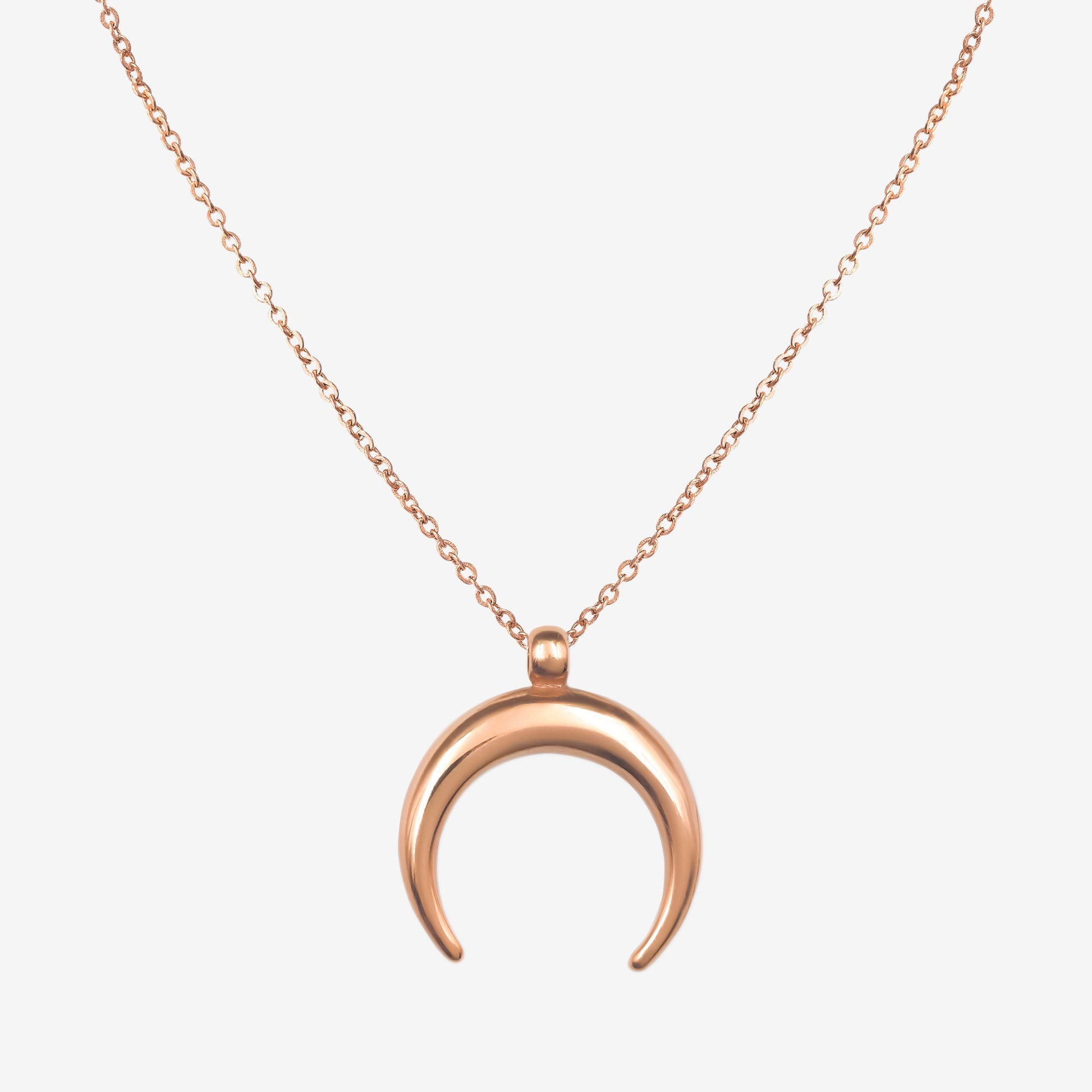 Luna Collana Oro Rosa