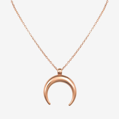 Luna Collana Oro Rosa