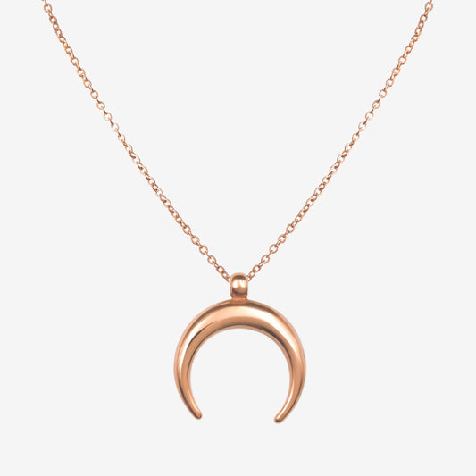 Luna Collana Oro Rosa